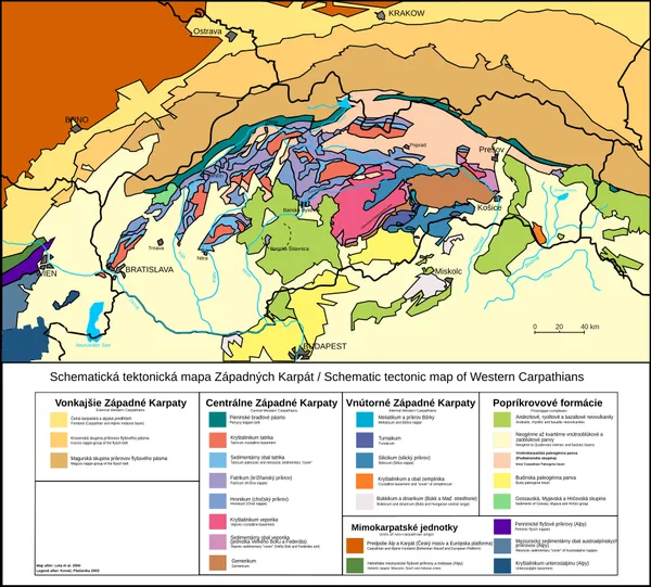 Geology of Slovakia