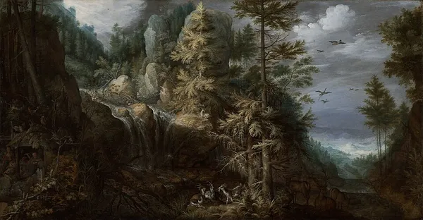 Landscape with the Temptation of St Anthony (Savery)