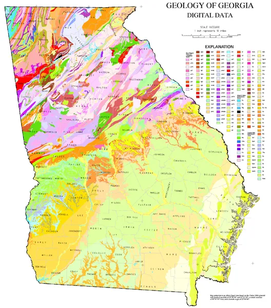 Chorochromatic map