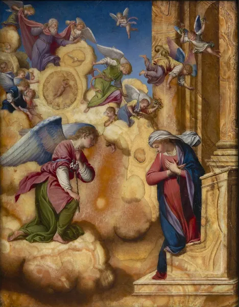 Annunciation (Orazio Gentileschi, 1600)