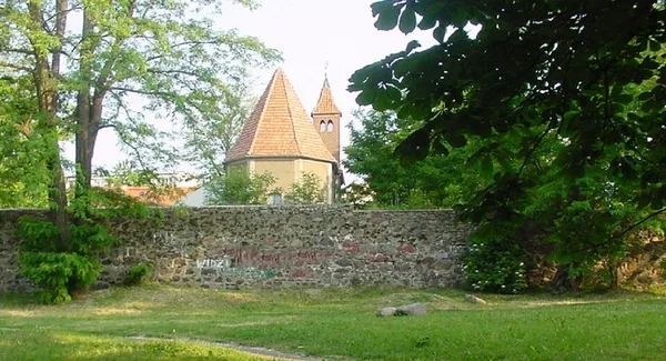 City walls in Lubin