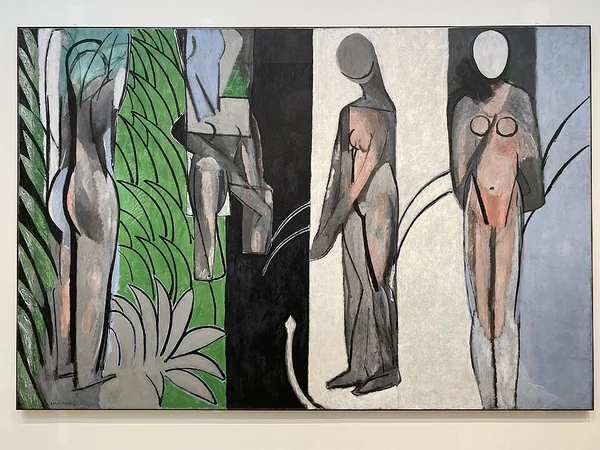 Bathers by a River