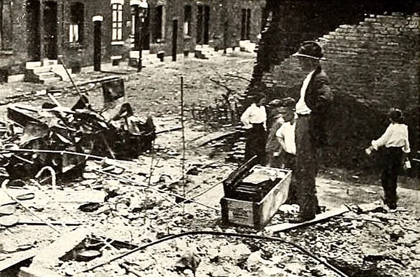 1914 Lubin vault fire