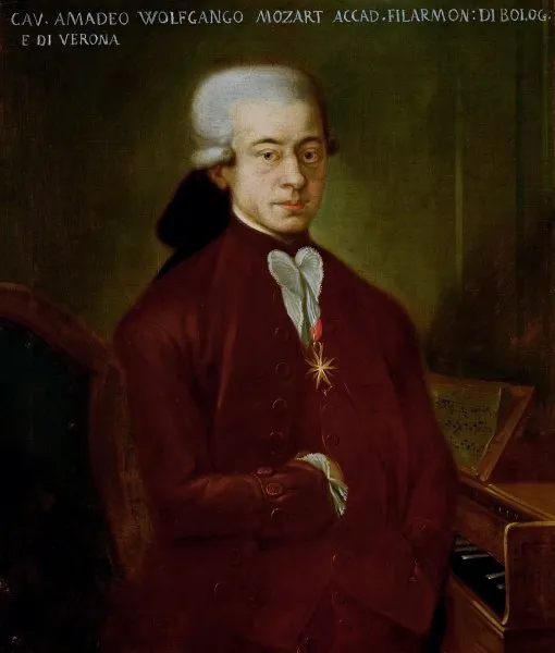 Appearance and character of Wolfgang Amadeus Mozart