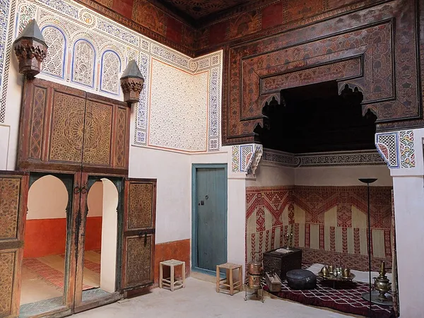 Historic house architecture in Morocco