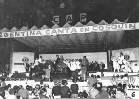 History of folkloric music in Argentina