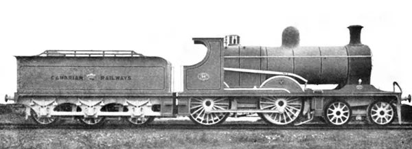 Cambrian Railways 4-4-0 locomotives