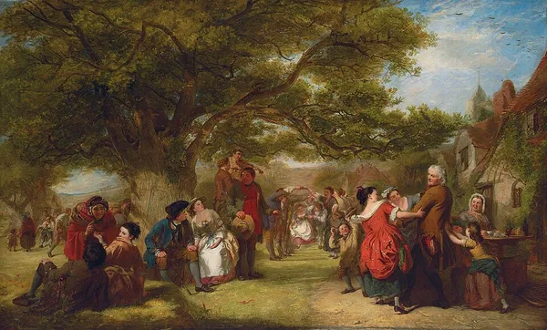 An English Merrymaking a Hundred Years Ago