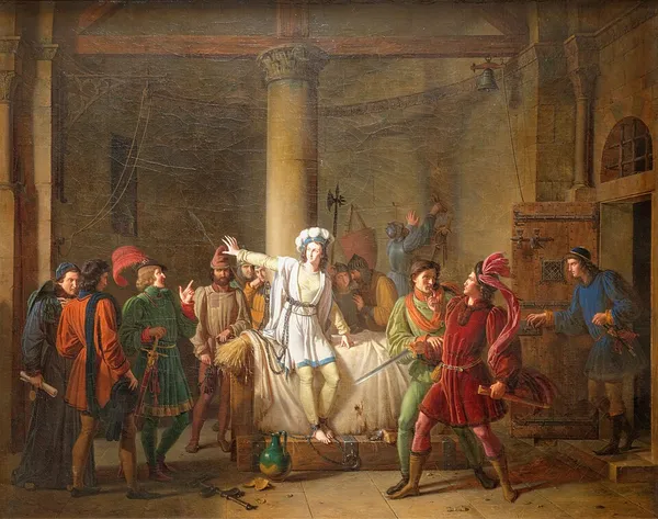 Joan of Arc Imprisoned in Rouen