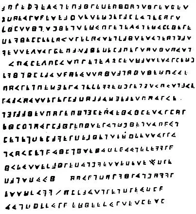 Cryptogram of Olivier Levasseur