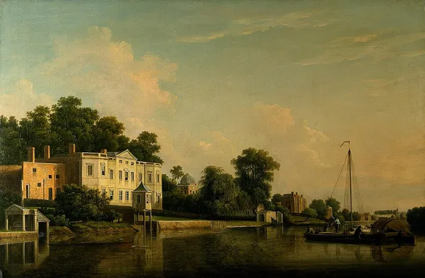 A View of Alexander Pope's Villa, Twickenham
