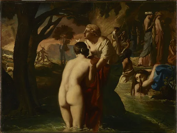 Diana Surprised by Actaeon