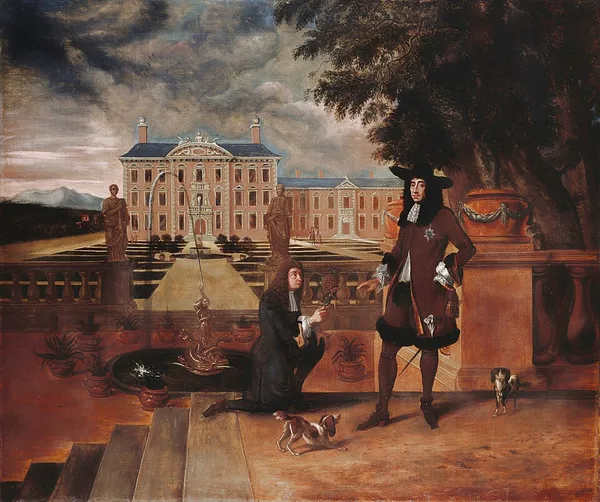 Charles II Presented with a Pineapple