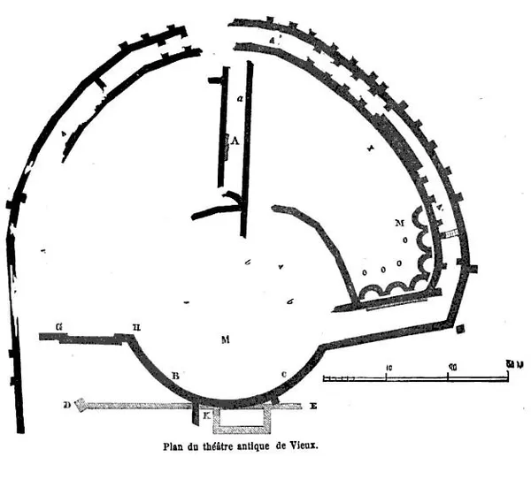 Gallo-Roman theater of Vieux