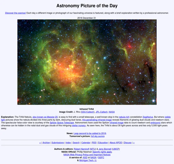 Astronomy Picture of the Day