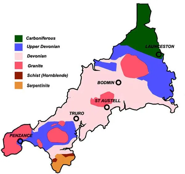 Geology of Cornwall
